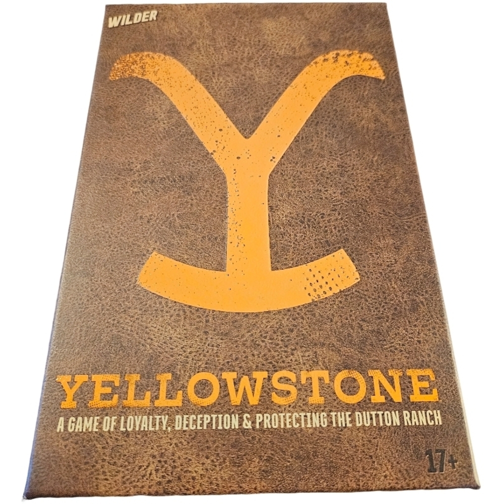 Yellowstone Party Game, a social deduction game of loyalty and deception NIB